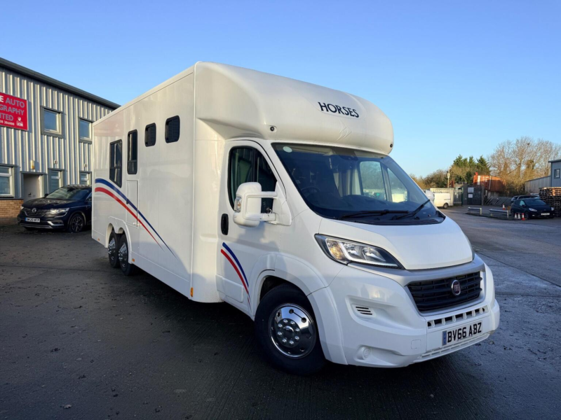 2016 Fiat Ducato Oakley Horsebox/camper in White — image 1