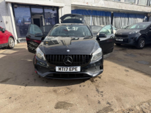 2017 Mercedes-Benz A Class 1.6 A200 Amg Line 7g-Dct Euro 6 (s/s) 5dr in Black — image 2