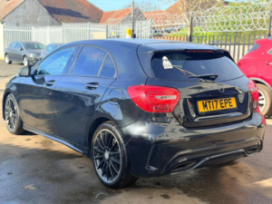 2017 Mercedes-Benz A Class 1.6 A200 Amg Line 7g-Dct Euro 6 (s/s) 5dr in Black — image 4