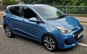 2017 Hyundai I10 1.2 Premium Se Hatchback 5dr Petrol Auto Euro 6 (87 Ps) in Blue — image 3