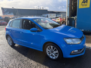2014 Volkswagen Polo 1.4 Tdi Bluemotion Tech Se Euro 6 (s/s) 5dr in Blue — image 2