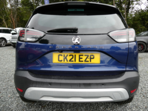2021 Vauxhall Crossland 1.2 Turbo Elite SUV 5dr Petrol Manual Euro 6 (s/s) (110 Ps) in Blue — image 4