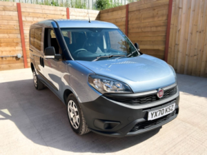 2020 Fiat Doblo 4 SEAT Wheelchair Accessible Disabled Access Vehicle Wav in Blue — image 4