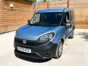 2020 Fiat Doblo 4 SEAT Wheelchair Accessible Disabled Access Vehicle Wav in Blue — image 6
