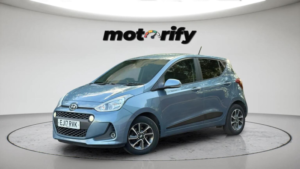 2017 Hyundai I10 1.0 Premium Euro 6 5dr in Blue — image 2