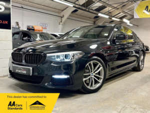 2017 BMW 5 Series 2.0 520d M Sport Auto Xdrive Euro 6 (s/s) 4dr in Black — image 2