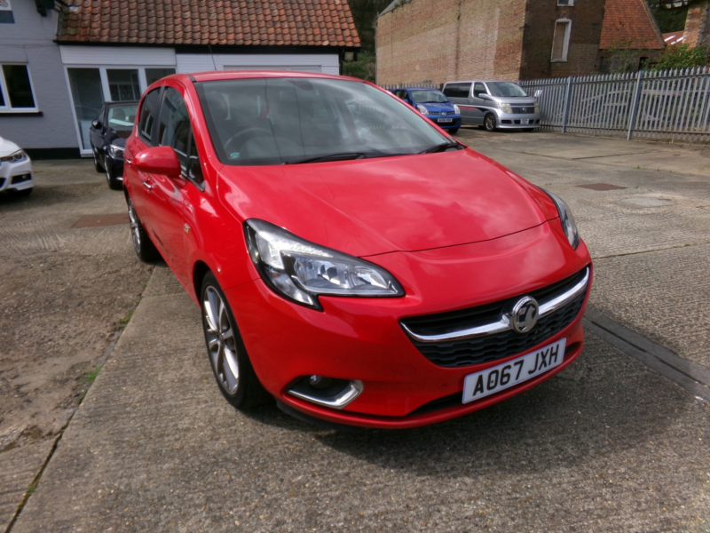2017 Vauxhall Corsa 1.4 I Ecoflex Diamond in Red — image 1