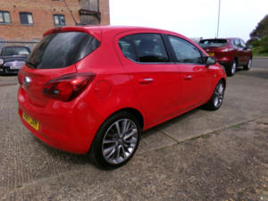 2017 Vauxhall Corsa 1.4 I Ecoflex Diamond in Red — image 4