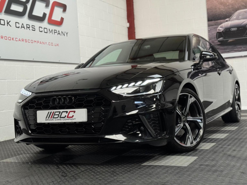 2023 Audi A4 2.0 Tfsi 35 Black Edition S Tronic Euro 6 (s/s) 4dr in Black — image 1