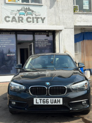 2016 BMW 1 Series 1.5 118i Se Auto Euro 6 (s/s) 5dr in Black — image 2