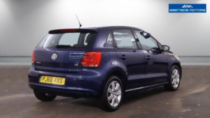 2011 Volkswagen Polo 1.4 Se DSG Euro 5 5dr in Blue — image 4