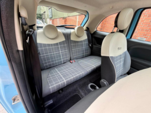 2016 Fiat 500 1.2 Lounge Euro 6 (s/s) 3dr in Blue — image 4