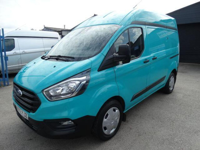 2023 Ford Transit Custom 2.0 340 Ecoblue Trend Auto L1 H2 Euro 6 5dr in Green — image 1