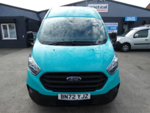2023 Ford Transit Custom 2.0 340 Ecoblue Trend Auto L1 H2 Euro 6 5dr in Green — image 2