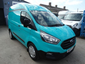 2023 Ford Transit Custom 2.0 340 Ecoblue Trend Auto L1 H2 Euro 6 5dr in Green — image 3