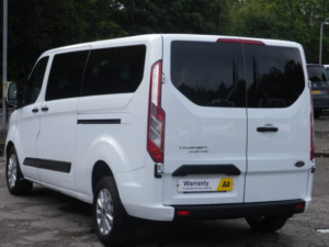 2023 Ford Transit Custom 2.0 Transit Custom Trend 9 Seater Minibus 320 L2 2.0l Ecoblue 130ps Fwd 6 Speed Automatic in White — image 5