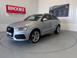 2015 Audi Q3 2.0 Tdi S Line Plus Quattro Euro 6 (s/s) 5dr in Silver — image 3
