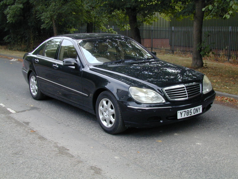 2001 Mercedes-Benz S Class Ref 8289 - Sale Agreed - Mercedes W220 S Class S500 5.0 V8 Petrol Saloon Just 36k - Rhd Ex Guernsey in Black — image 1