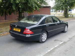 2001 Mercedes-Benz S Class Ref 8289 - Sale Agreed - Mercedes W220 S Class S500 5.0 V8 Petrol Saloon Just 36k - Rhd Ex Guernsey in Black — image 3