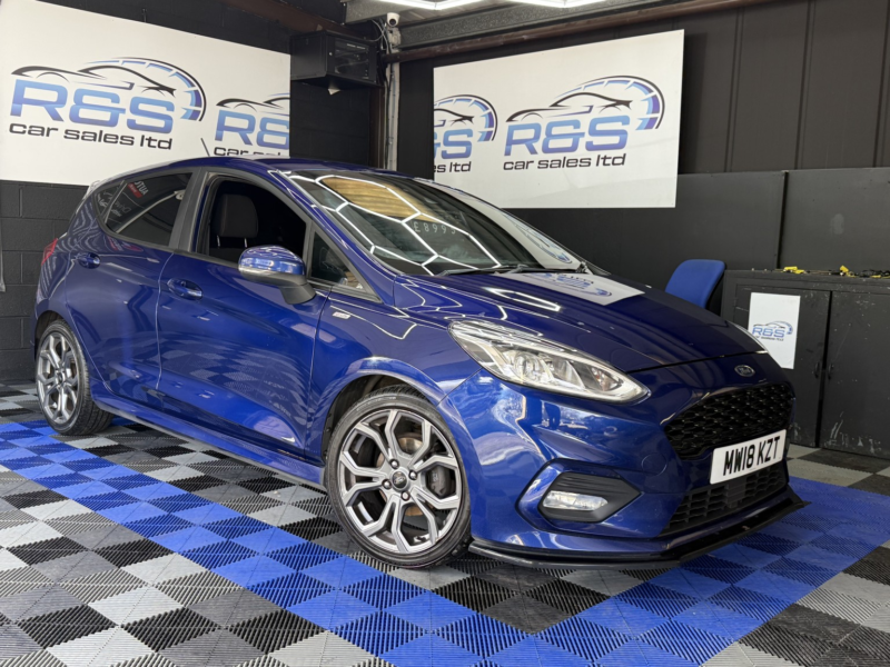 2018 Ford Fiesta 1.0 T Ecoboost St-Line in Blue — image 1
