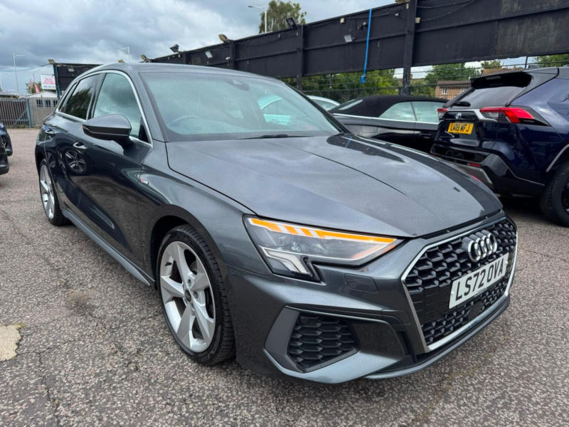 2022 Audi A3 1.0 Tfsi 30 S Line Sportback Euro 6 (s/s) 5dr in Grey — image 1