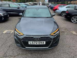 2022 Audi A3 1.0 Tfsi 30 S Line Sportback Euro 6 (s/s) 5dr in Grey — image 3