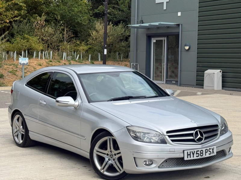 2008 Mercedes-Benz Clc Class 2.1 Clc220 Cdi Sport Coupe Auto Euro 4 3dr in Silver — image 1