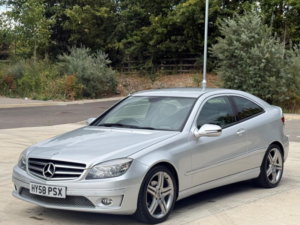2008 Mercedes-Benz Clc Class 2.1 Clc220 Cdi Sport Coupe Auto Euro 4 3dr in Silver — image 4