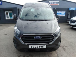 2023 Ford Transit Custom 2.0 340 Ecoblue Limited L2 H2 Euro 6 (s/s) 5dr in Grey — image 2