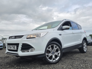 2014 Ford Kuga 2.0 Tdci Titanium SUV 5dr Diesel Manual AWD Euro 5 (163 Ps) in White — image 2