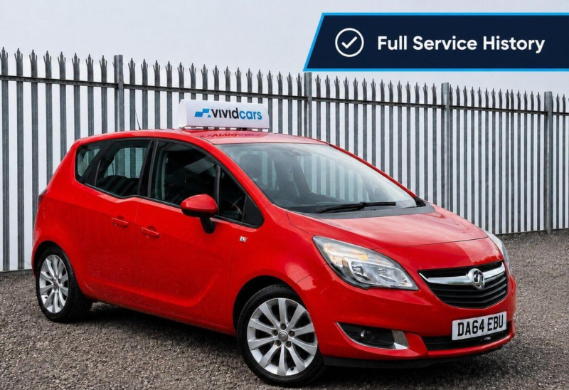 2014 Vauxhall Meriva 1.4i Life Euro 6 5dr in Red — image 1