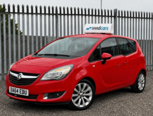 2014 Vauxhall Meriva 1.4i Life Euro 6 5dr in Red — image 2