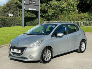 2014 Peugeot 208 1.4 E-Hdi Active Egc Euro 5 (s/s) 5dr in Silver — image 3