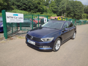 2015 Volkswagen Passat 2.0 Tdi Bluemotion Tech Se Business Saloon 4dr Diesel DSG Euro 6 (s/s) (150 Ps) in Blue — image 2