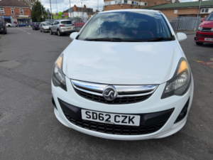 2012 Vauxhall Corsa 1.4 16v Sri Euro 5 3dr in White — image 3