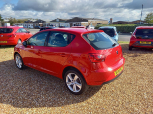 2013 SEAT Ibiza 1.4 Toca Euro 5 5dr in Red — image 5