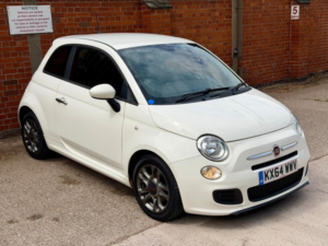 2014 Fiat 500 0.9 Twinair S Euro 6 (s/s) 3dr in White — image 2
