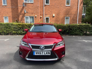 2017 Lexus Ct 1.8 200h Advance CVT Euro 6 (s/s) 5dr in Red — image 2