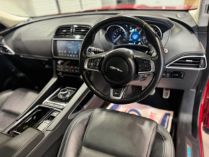 2019 Jaguar F-Pace 2.0 D180 R-Sport Auto AWD Euro 6 (s/s) 5dr in Red — image 2