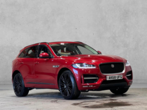 2019 Jaguar F-Pace 2.0 D180 R-Sport Auto AWD Euro 6 (s/s) 5dr in Red — image 6