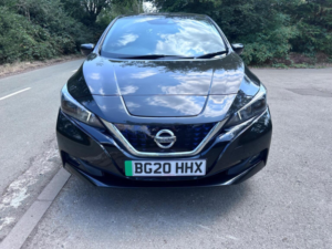 2020 Nissan Leaf 40kwh N-Connecta Auto 5dr in Black — image 2