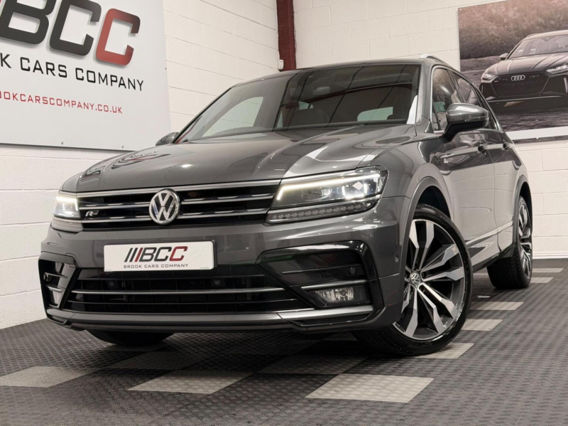 2018 Volkswagen Tiguan 2.0 Tdi R-Line Euro 6 (s/s) 5dr in Grey — image 1