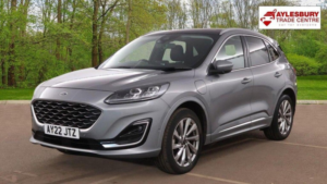 2022 Ford Kuga 2.5 Duratec 14.4kwh Vignale CVT Euro 6 (s/s) 5dr in Silver — image 2