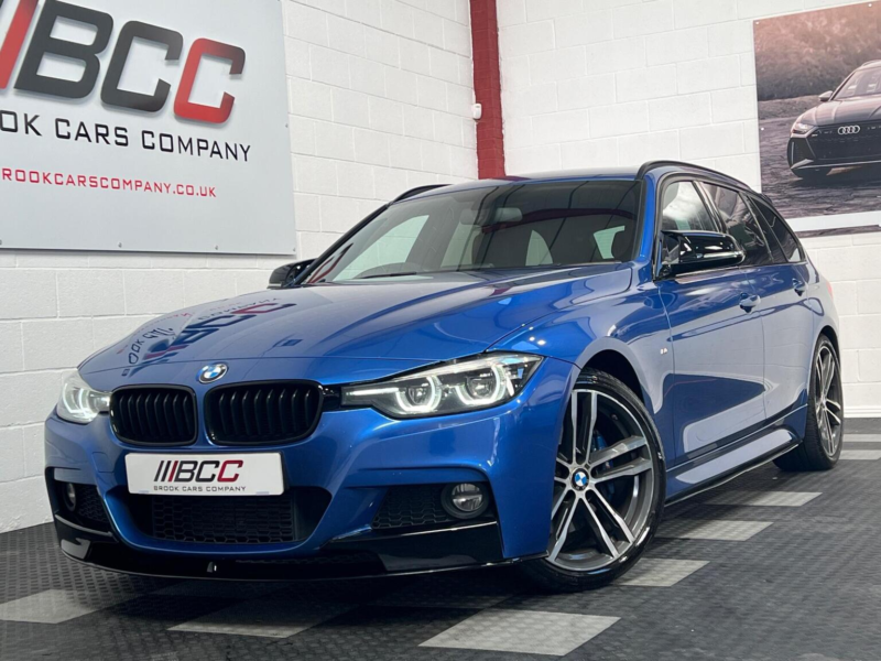 2019 BMW 3 Series 2.0 320d M Sport Shadow Edition Touring Auto Xdrive Euro 6 (s/s) 5dr in Blue — image 1