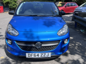 2015 Vauxhall Adam 1.0i Turbo Ecoflex Slam Hatchback 3dr Petrol Manual Euro 6 (s/s) (115 Ps) in Blue — image 2