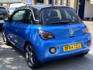 2015 Vauxhall Adam 1.0i Turbo Ecoflex Slam Hatchback 3dr Petrol Manual Euro 6 (s/s) (115 Ps) in Blue — image 4