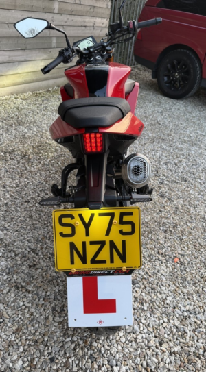 2025 Fantic Motor Stealth 125 Nk14 in Red — image 5