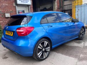 2014 Mercedes-Benz A Class 1.5 A180 Cdi Sport 7g-Dct Euro 5 (s/s) 5dr in Blue — image 2