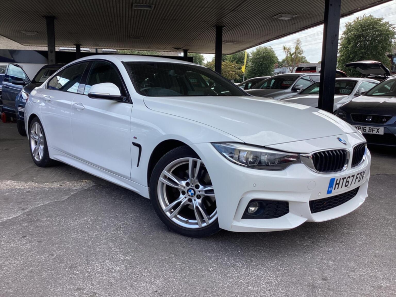 2018 BMW 4 Series Gran Coupe 2.0 420d M Sport Euro 6 (s/s) 5dr in White — image 1