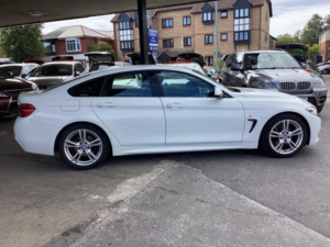 2018 BMW 4 Series Gran Coupe 2.0 420d M Sport Euro 6 (s/s) 5dr in White — image 3